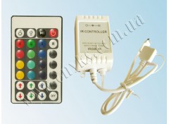 RGB-контроллер 6А IR 72Вт 12В (28 кнопок)